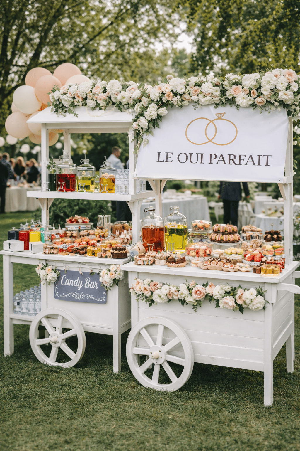Candy Bar & Cup Cake — détails